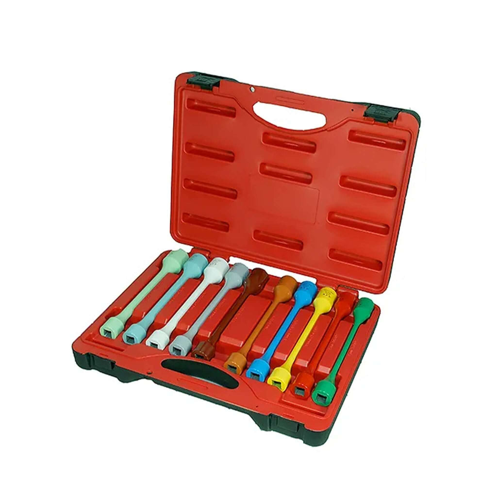 AFF 10pc Torque Limiting Socket Set 1 2 Drive Metric SAE Aff 10pc torque limiting socket set 1 2 drive metric sae