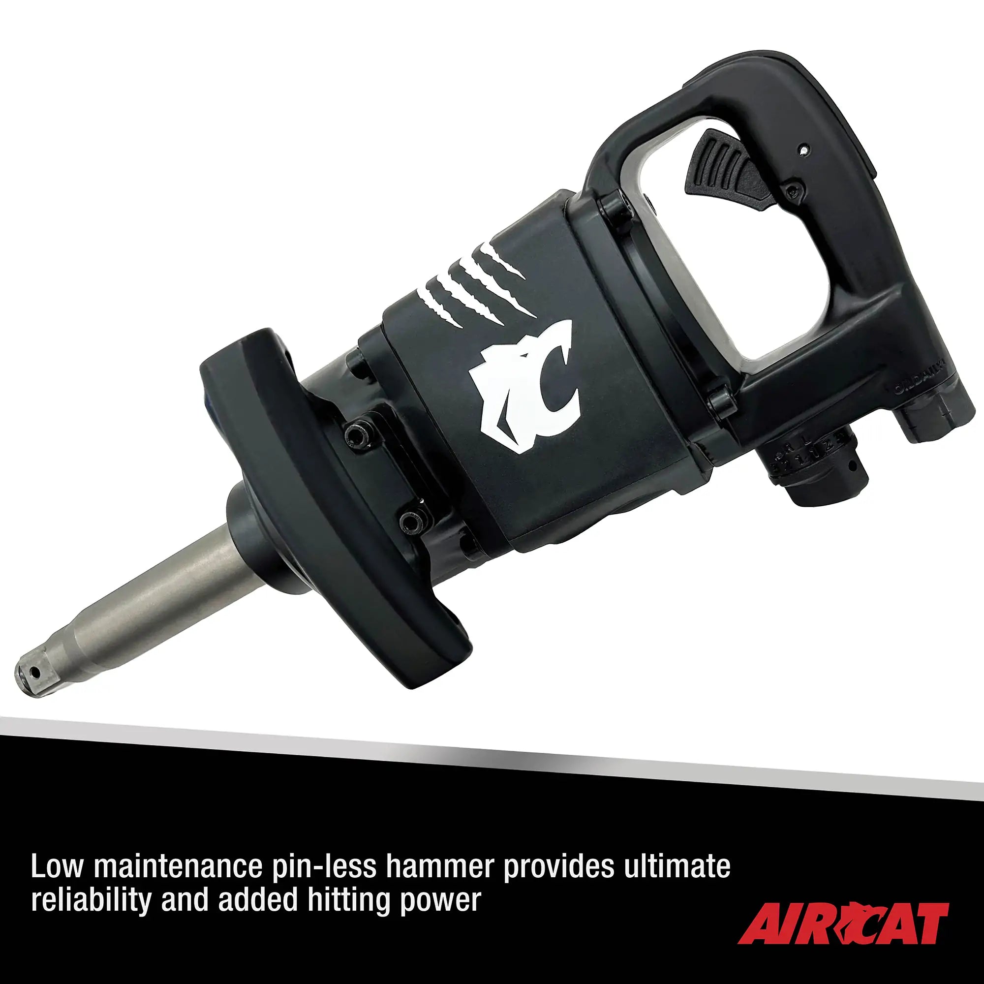 Aircat 1" Impact Wrench w/ 6" Extended Anvil