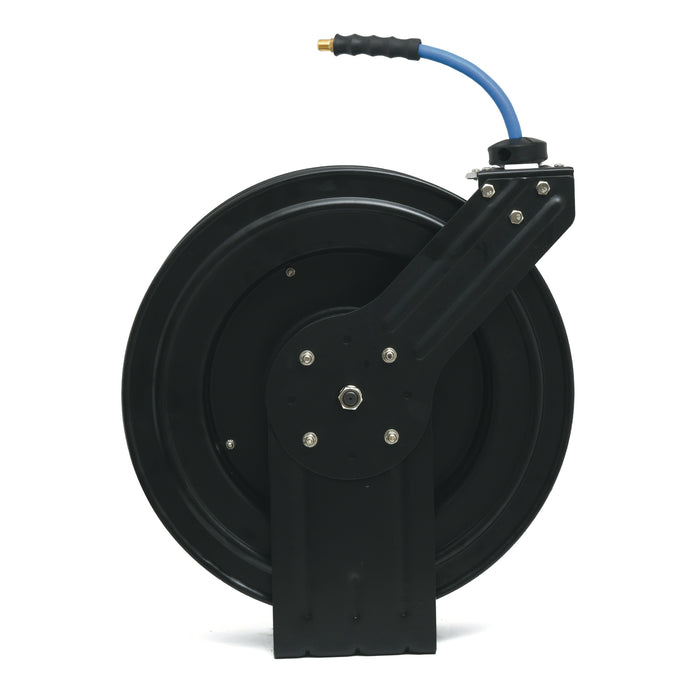 Blu-Bird Air Hose Reel - 1/2" x 50' 1/2" MPT w/ 3/8" Reducer - 300 PSI
