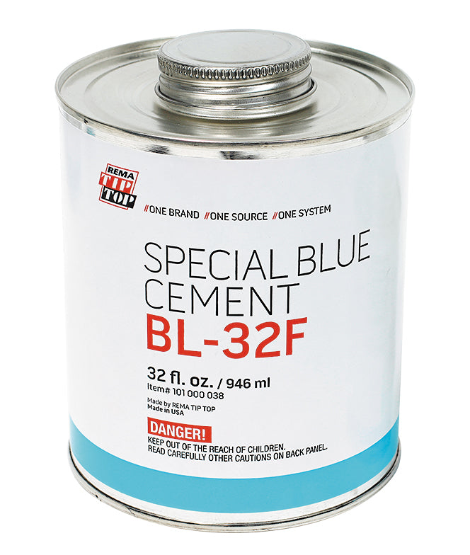 Rema BL-32F Cement, (HD Blue), 32 oz Can (Flammable)