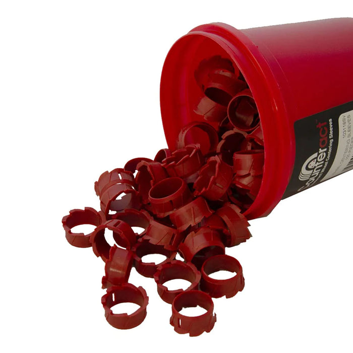 Counteract 100 Piece Centering Sleeve Bucket - 22mm