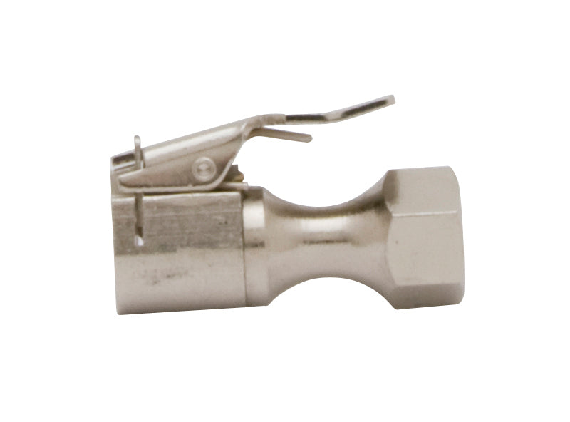 Euro-Style Clip-On Air Chuck w/ Spring Loaded Deflector Pin - 1/4