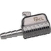 PCL STRAIGHT CLIP-ON CHUCK - 1/4” HOSE BARB INLET