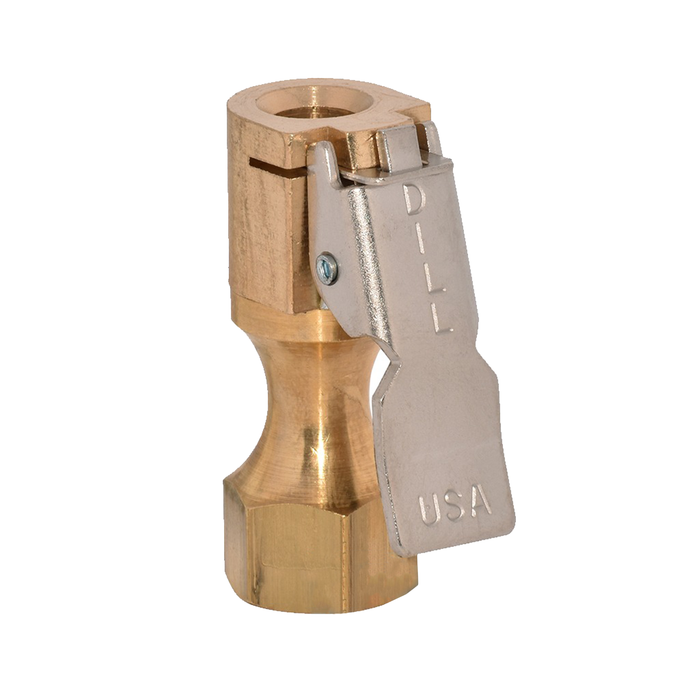 Dill "Euro-Chuck" - 1/4" FNPT, Normally Closed, Made in USA