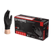 5mil Nitril Gloves w/ Texture - Black, Medium