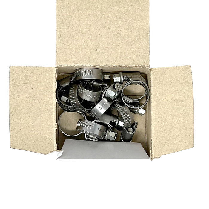 5/16" Width, 5/16"-1/2" - Euro Style Hose Clamp