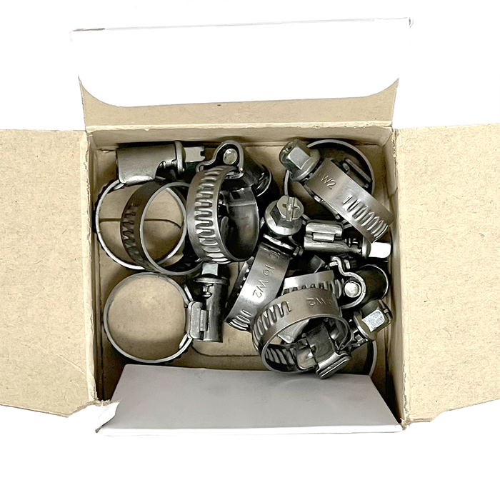 5/16" Width, 3/8"-5/8" - Euro Style Hose Clamp
