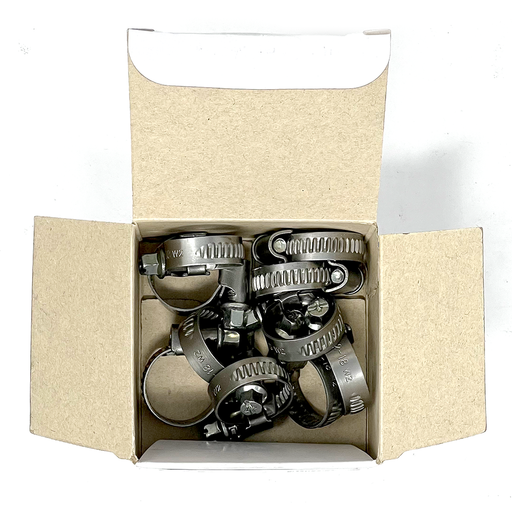 5/16" Width, 1/2"-3/4" - Euro Style Hose Clamp
