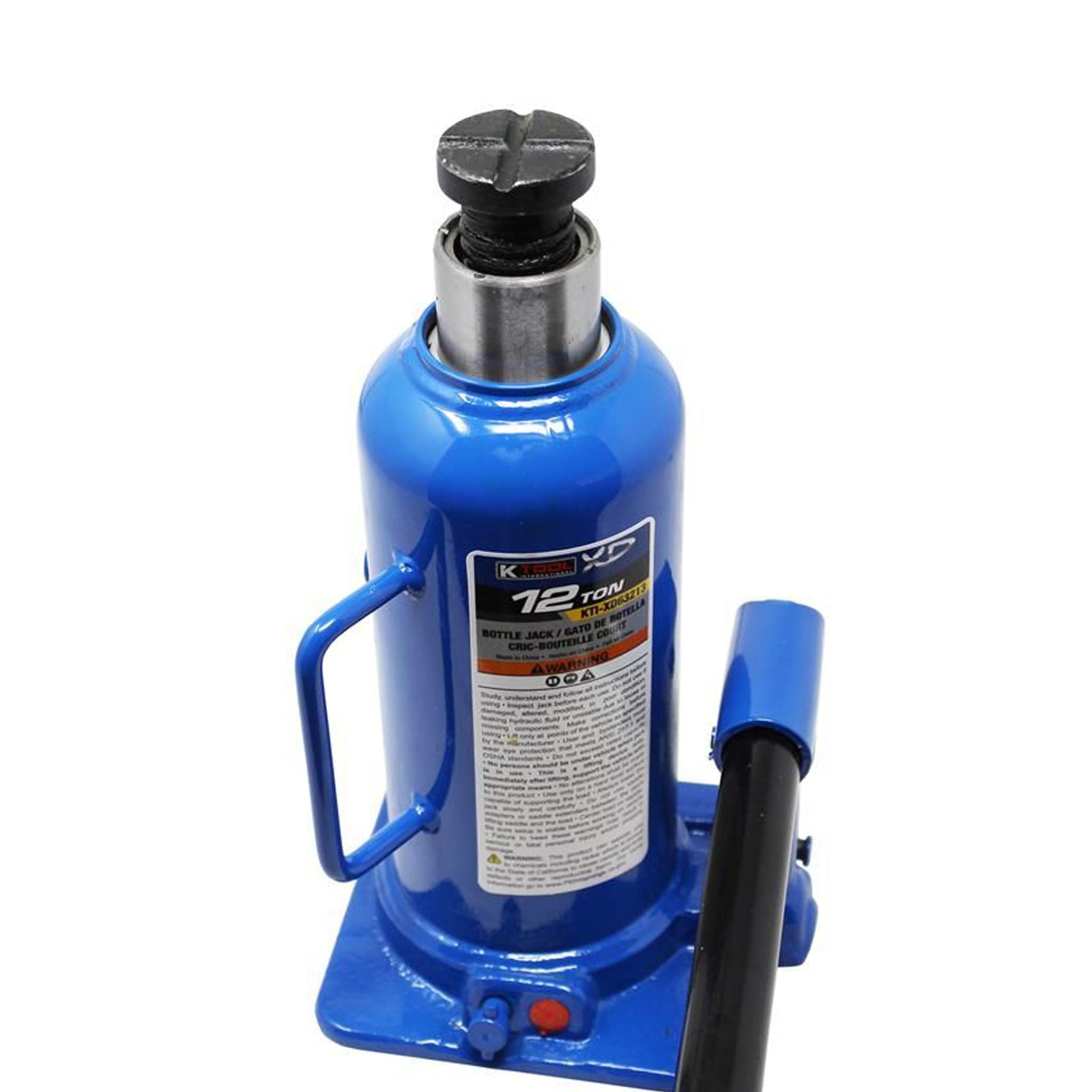 K-Tool 12 Ton Manual XD Bottle Jack