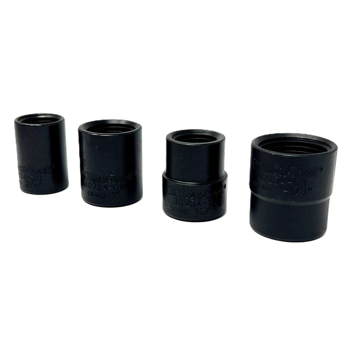 4 Pc Lug Nut Remover Impact Socket Set