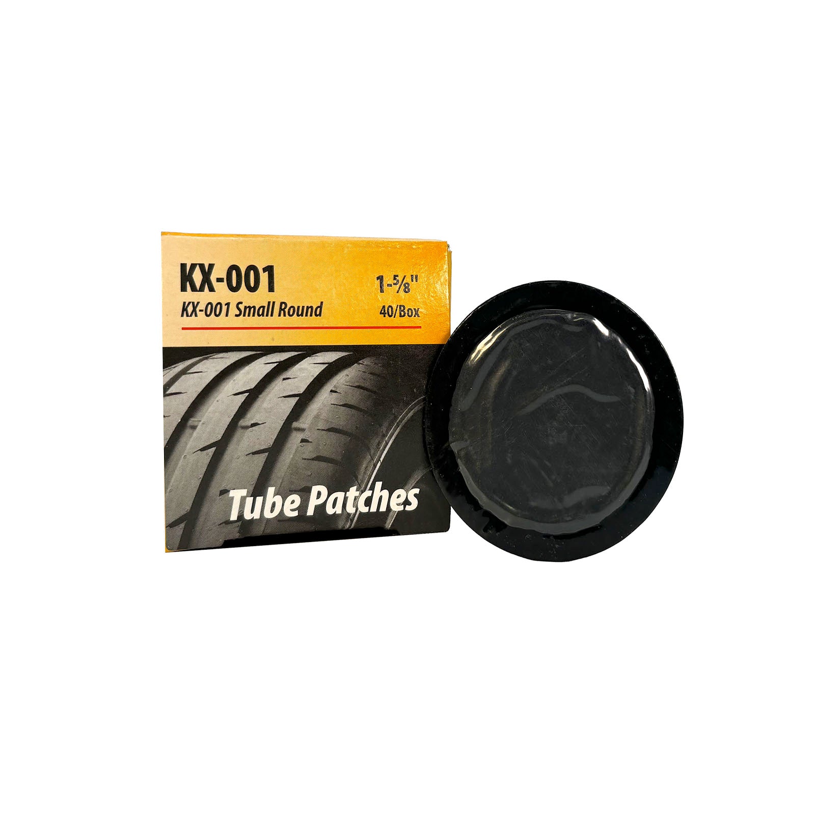Kex 001 Tube Patch, 1-5/8" Round (40 bx)