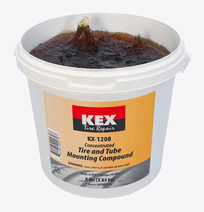 Kex 1208 Tire and Tube Mounting Compound - Brown - 8 lb