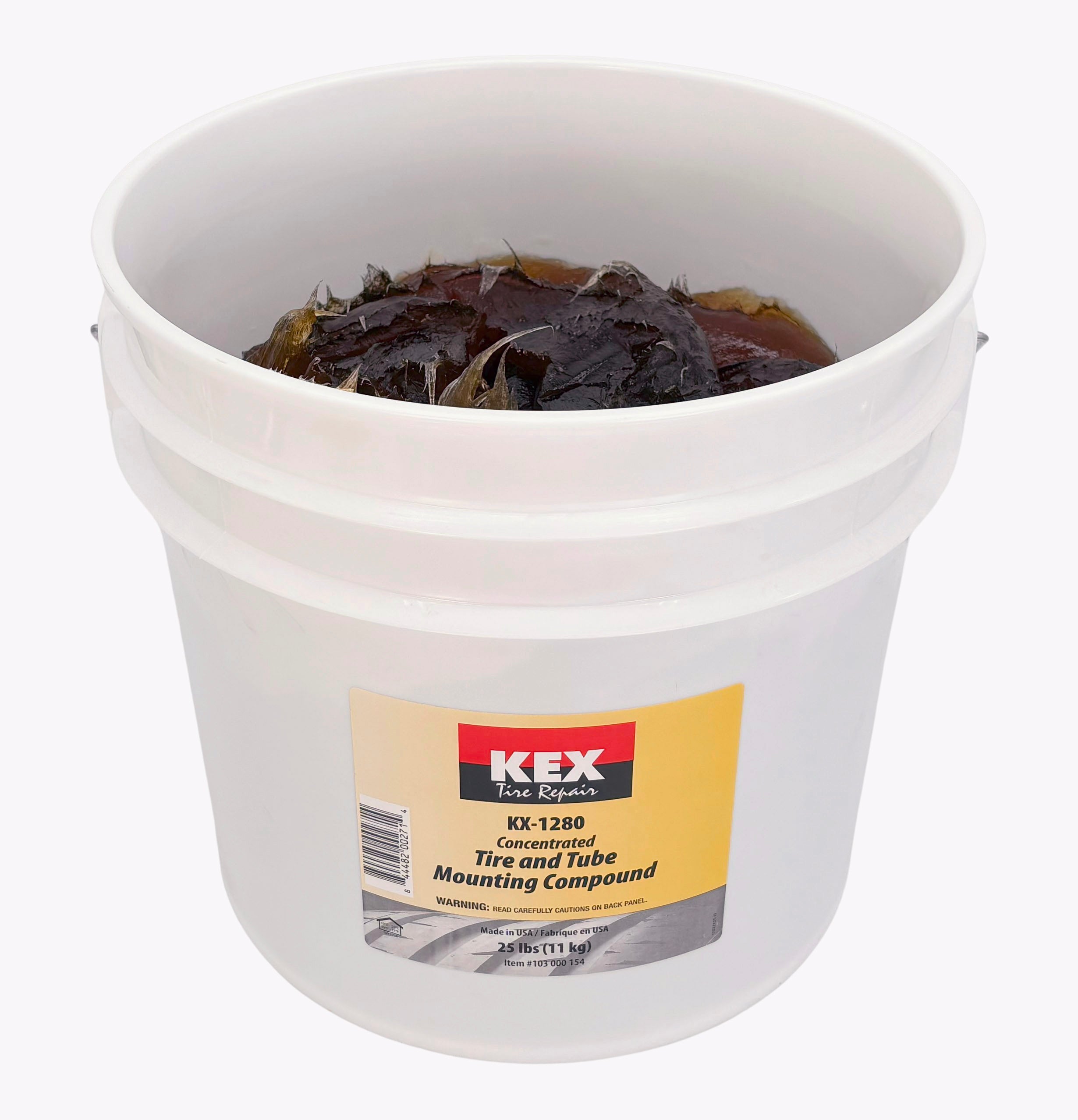 Kex 1280 Tire and Tube Mounting Compound - Brown - 25 lb