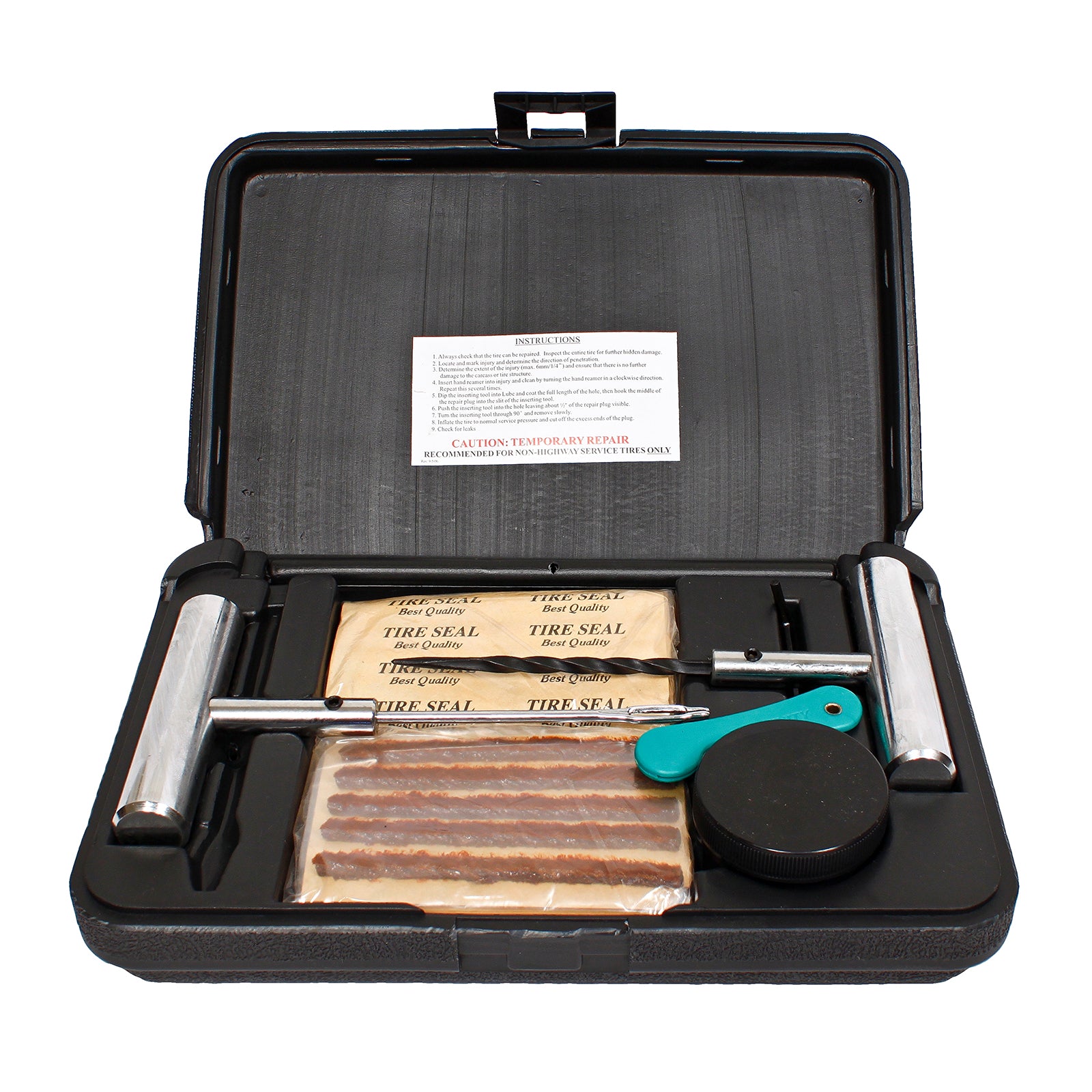 Kex 365 String Repair Kit, 4" Fat Brown (1 ea 361, T-Handle Probe, T-Handle Inserter, Lubricant, Razor)
