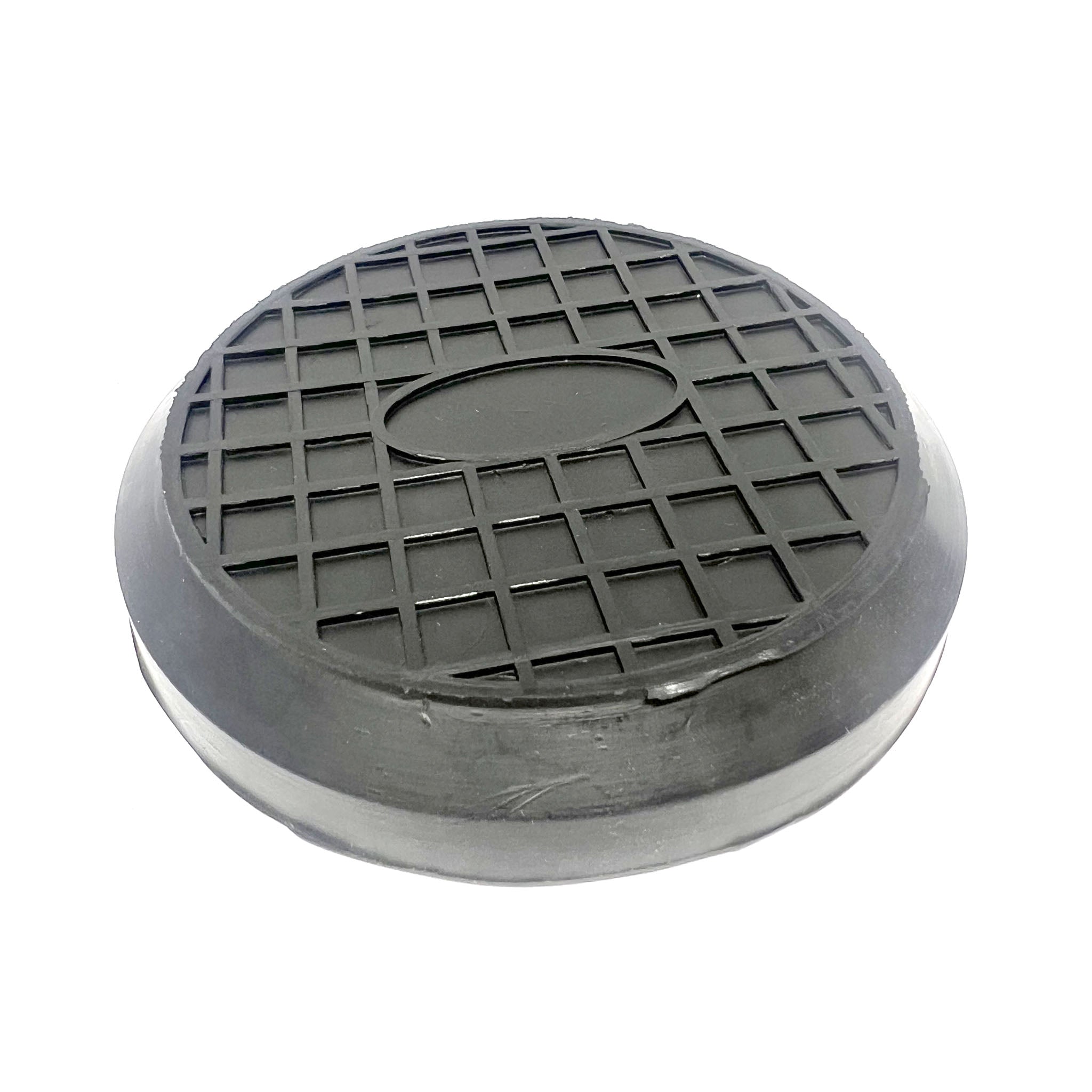 Round Slip-on Waffle Style W/Screws Rotary Rubber Pads 4PK