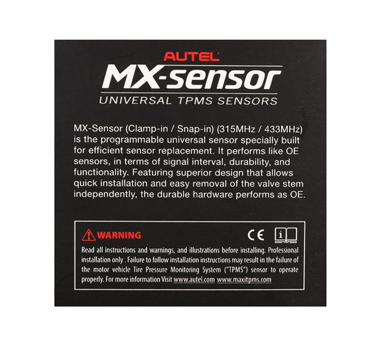 Autel MX Sensor Metal Valve Stem 4PK