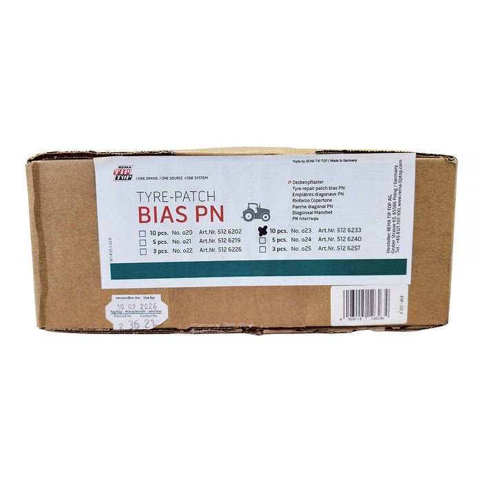 Rema PN-23 Bias Ply Repair Unit, AG, 10", 6 Ply (10 bx)