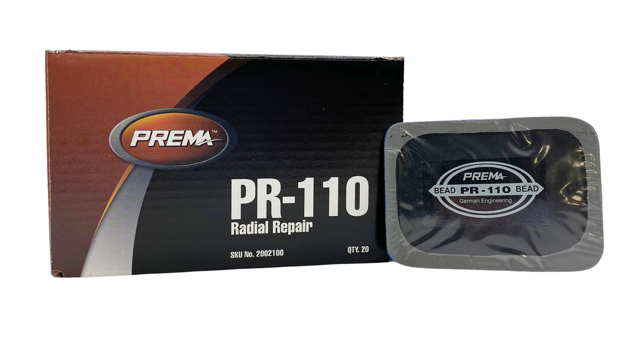 Prema PR-110 Radial Repair Unit, 3.1/4" x 2.1/4", 1 Ply (20 bx)