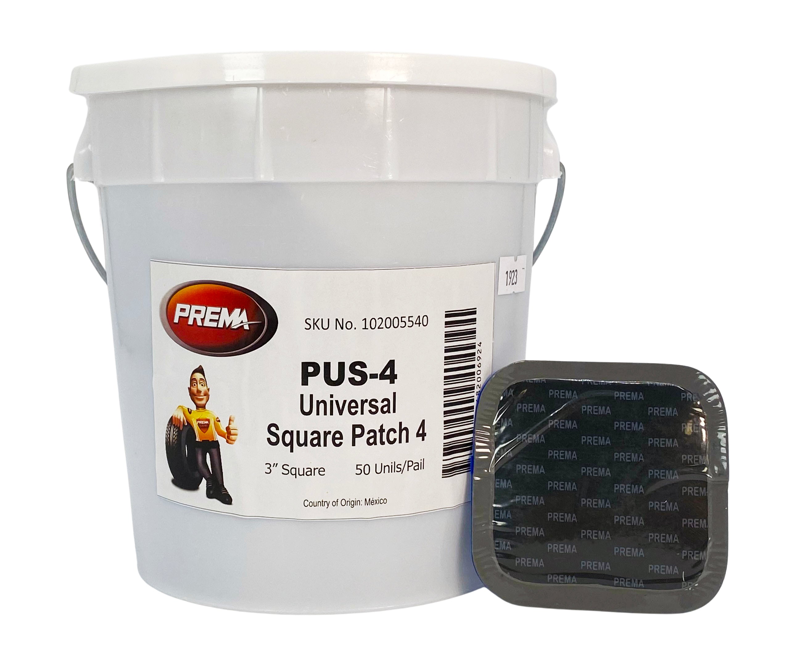 Prema PUS-4 Universal Patch, 3" Square (50 bucket)
