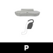 Clip-On WW - P Profile, 0.25 oz, Box of 50 Steel - Eco "Black"