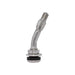 Dill VS-962WZ Tire Valve for Ford - w/ Inflate Thru Cap - Chrome, 23 Bend