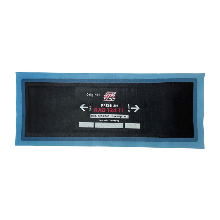 Rema RAD-124 Radial Repair Unit, 8-1/2"X3", 2 Ply (10 bx)