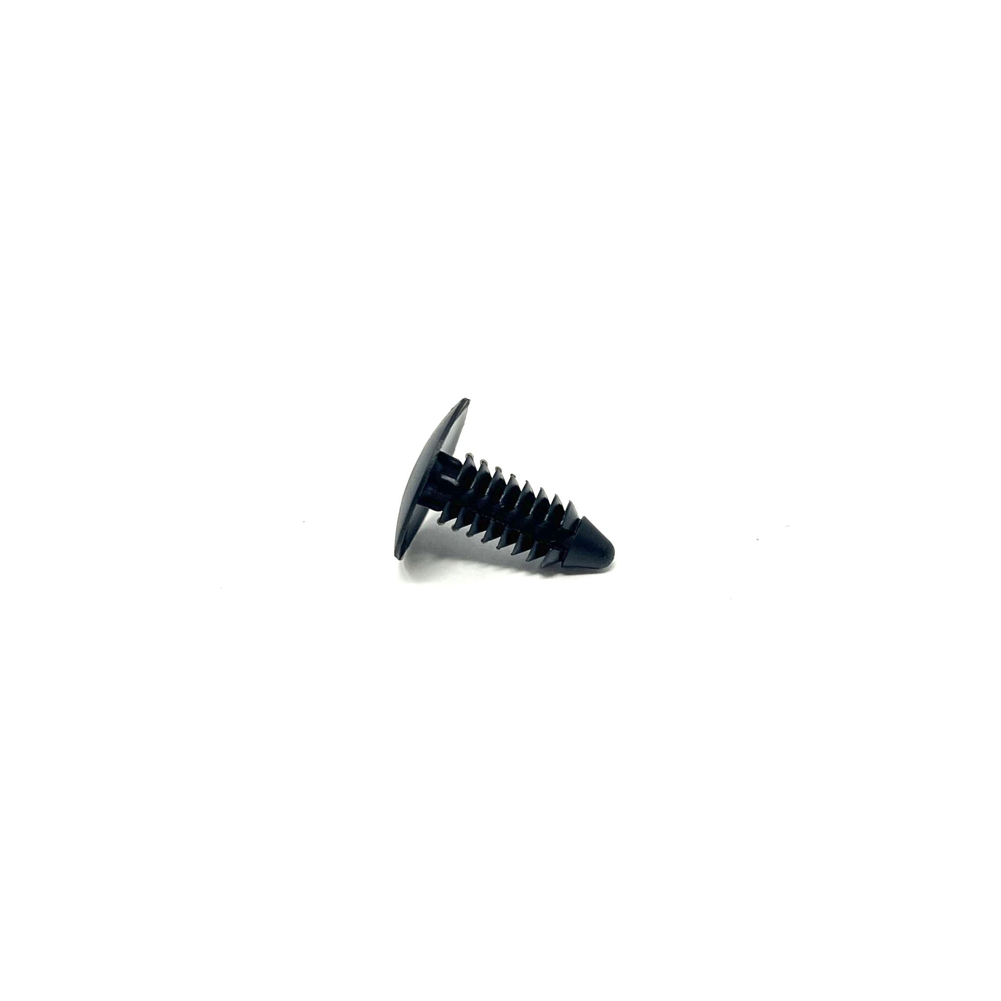 Black Universal Nylon Shield Retainer Head Diameter 11/16", Stem Diameter 5/16",  Stem Length 13/16" GM # 1605396 (Pack of 25