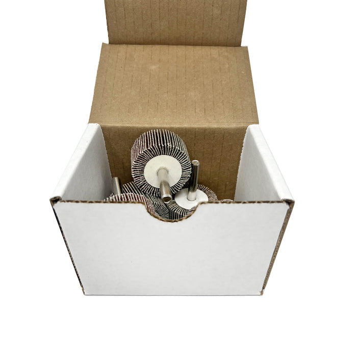 1 1/2" x 1" Flap Wheel - 120 Grit 5/PK