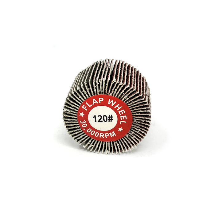 1 1/2" x 1" Flap Wheel - 120 Grit 5/PK