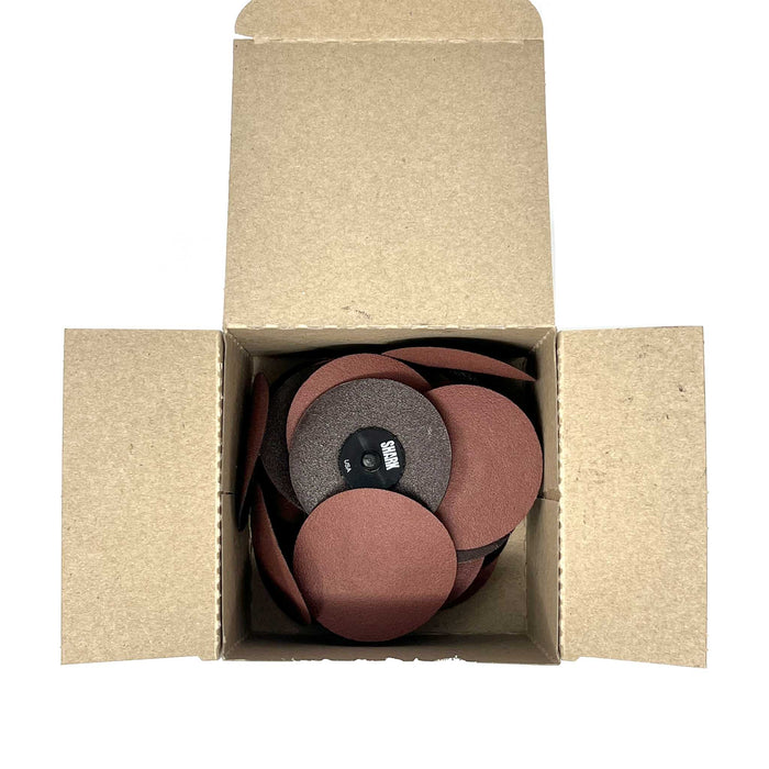 3" Aluminum Oxide Surface Conditioning Discs 80 Grit 25PK