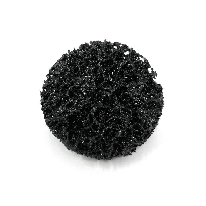 5PK 2” Black Strip/Brite pads with Twist to lock backing