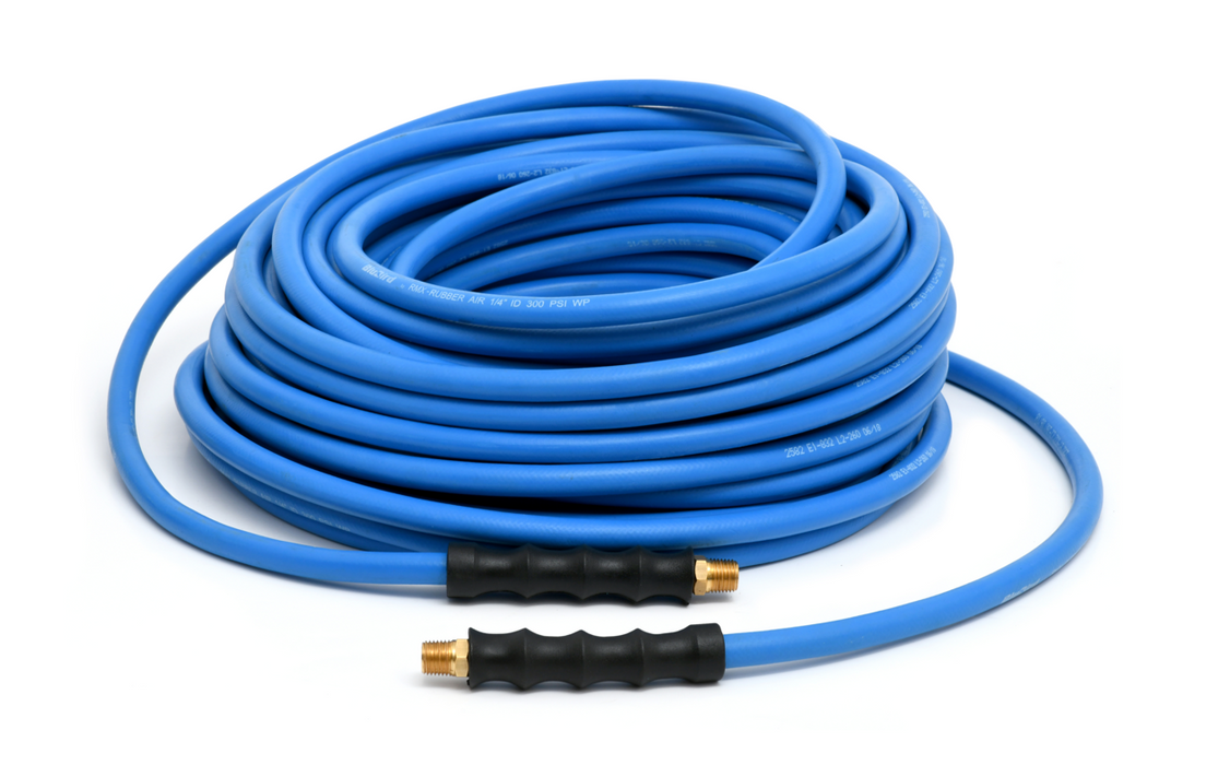 Blu-Bird Air Hose - 1/2" x 50' 1/2" MPT w/ 3/8" Reducer - 300 PSI