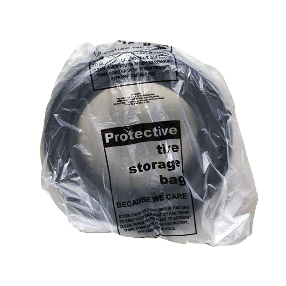 Tire storage bag - standard size, roll of 100