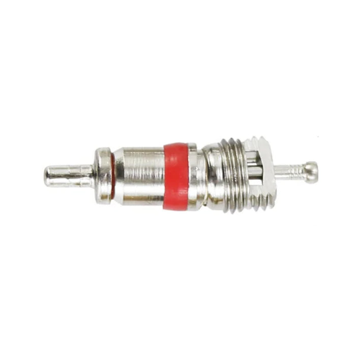 TPMS Nickel Plated Valve Cores - Red Teflon Seal 100/box