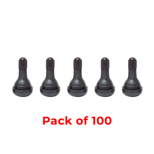 TR415 - Snap-In Tire Valve - 1.25" Height - 100 Pack