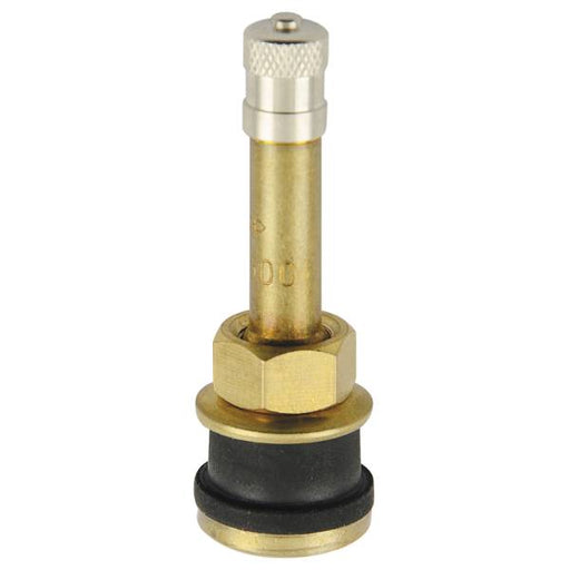 TR500 - Clamp-In Truck Tire Valve - 2" Height - Straight  - 500pk
