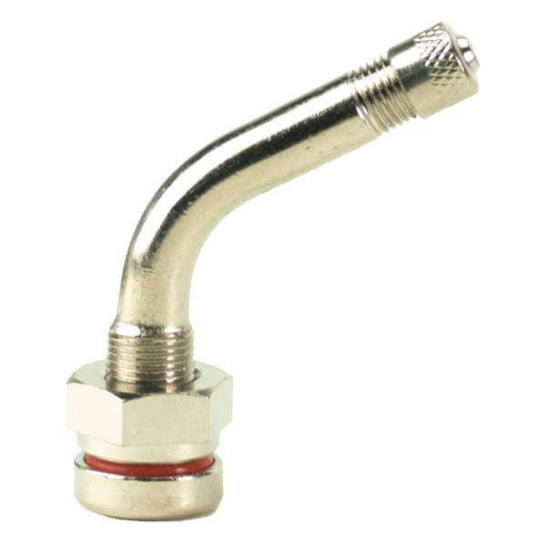 TR543D - Clamp-In Truck Tire Valve - 60° Bend - 100pk