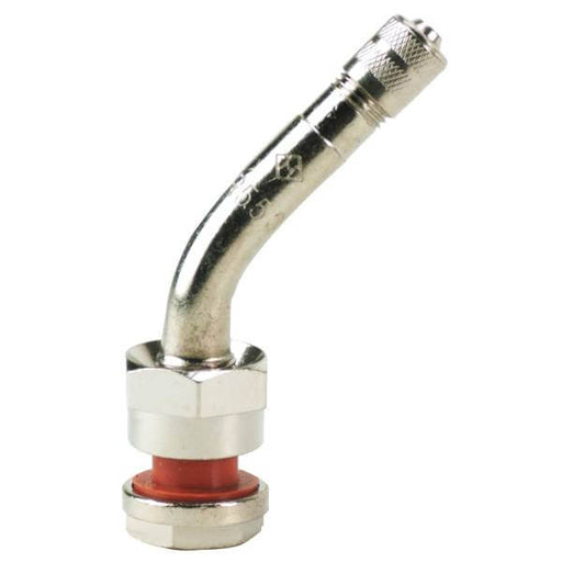 TR553C - Clamp-In Truck Tire Valve - 45° Bend - 100pk