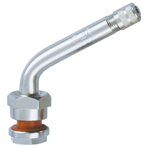 TR554D - Clamp-In Truck Tire Valve - 60° Bend - 100pk