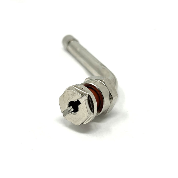 TR555D - Clamp-In Truck Tire Valve - 60° Bend - Bag of 50