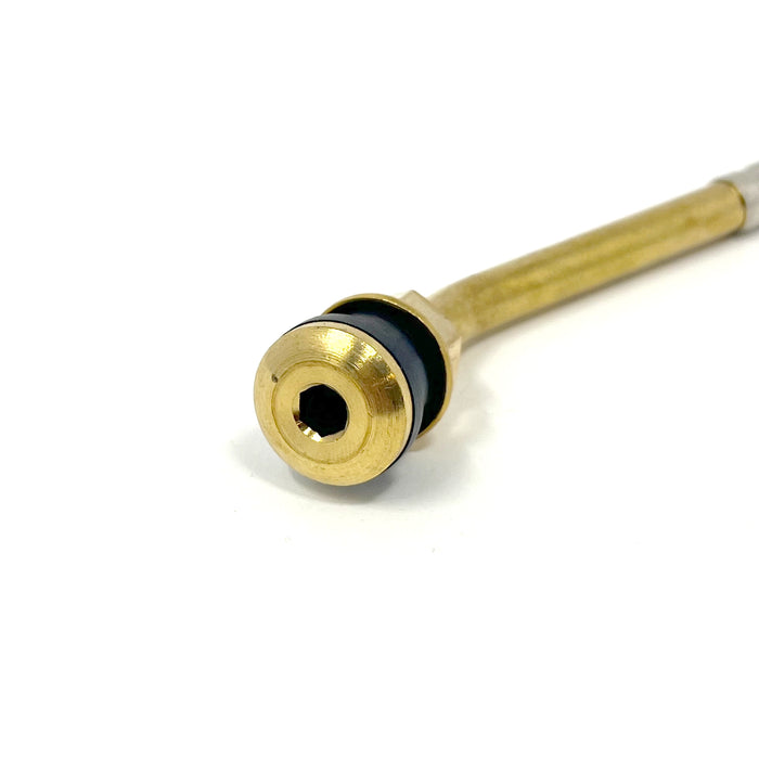 TR572 F-19 - Clamp-In Truck Valve - 3.75" - 31 Deg. Bend