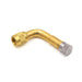 Tire Valve Extension, 90 Deg, Nickle Plated