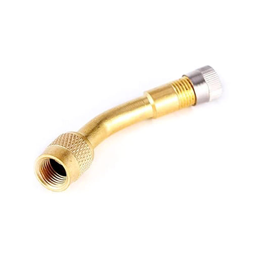 Tire Valve Extension, 135 Deg, Nickle Plated