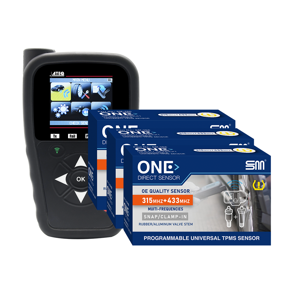 ATEQ VT47 TPMS Tool + 10 “One-Direct” TPMS Sensor Kit