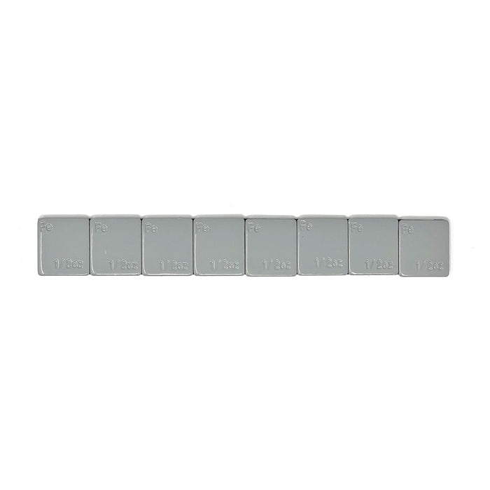 Adhesive Wheel Weight - 1/2oz, Gray, Low Profile - 280 pc