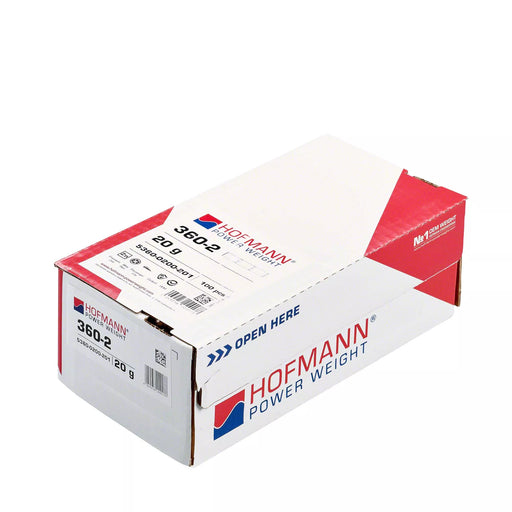 Adhesive Wheel Weight - HPW Type 360 - 20g - Box of 100