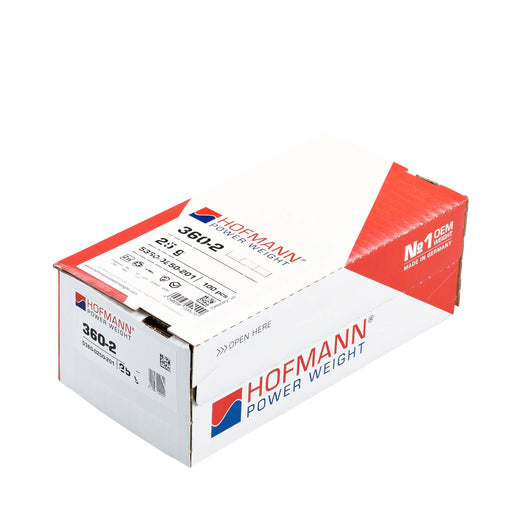 Adhesive Wheel Weight - HPW Type 360 - 25g - Box of 100