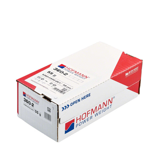 Adhesive Wheel Weight - HPW Type 360 - 55g - Box of 50