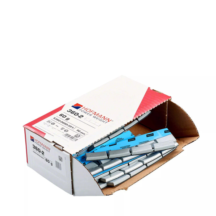 Adhesive Wheel Weight - HPW Type 360 - 60g - Box of 50