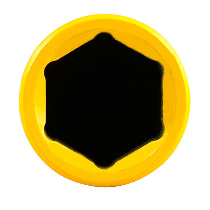 AFF Torque Limiting Socket - 1/2" Dr, 19mm - 65 ft/lb, Yellow